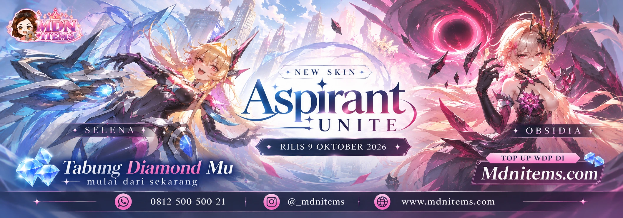Skin Aspirant Unite Selena Aspirant Obsidia Aspirant